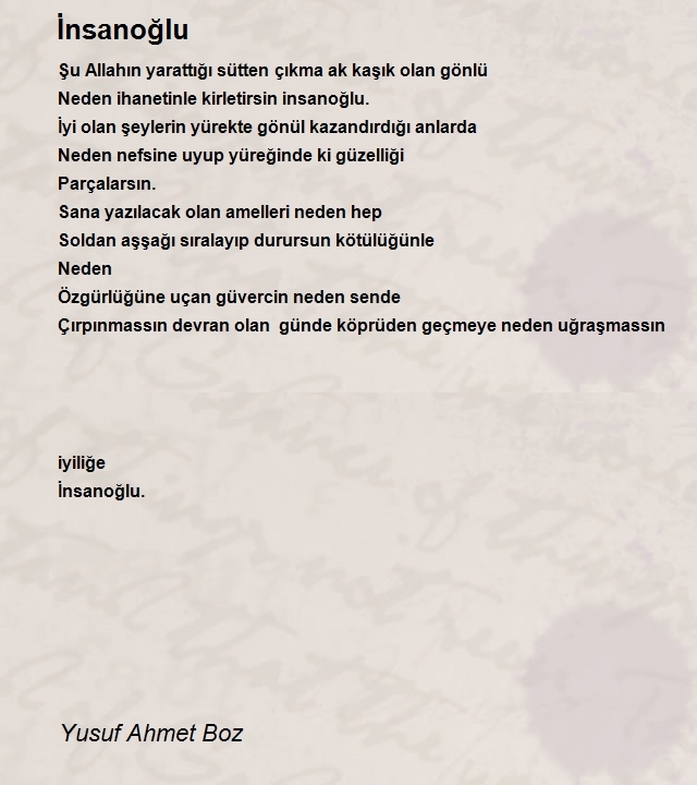 Yusuf Ahmet Boz