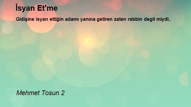 Mehmet Tosun 2