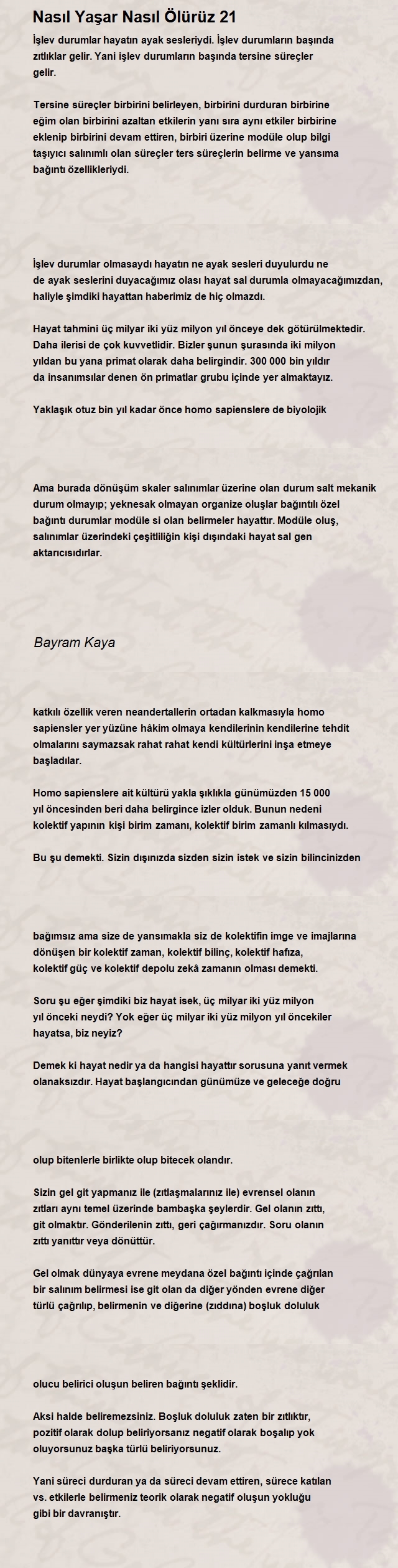 Bayram Kaya