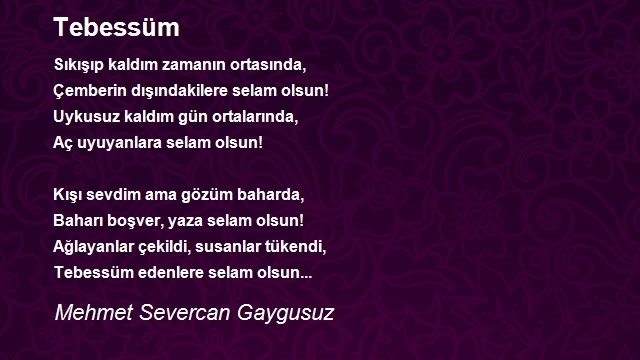 Mehmet Severcan Gaygusuz