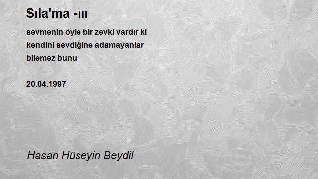 Hasan Hüseyin Beydil