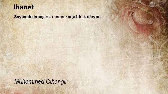 Muhammed Cihangir