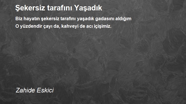 Zahide Eskici