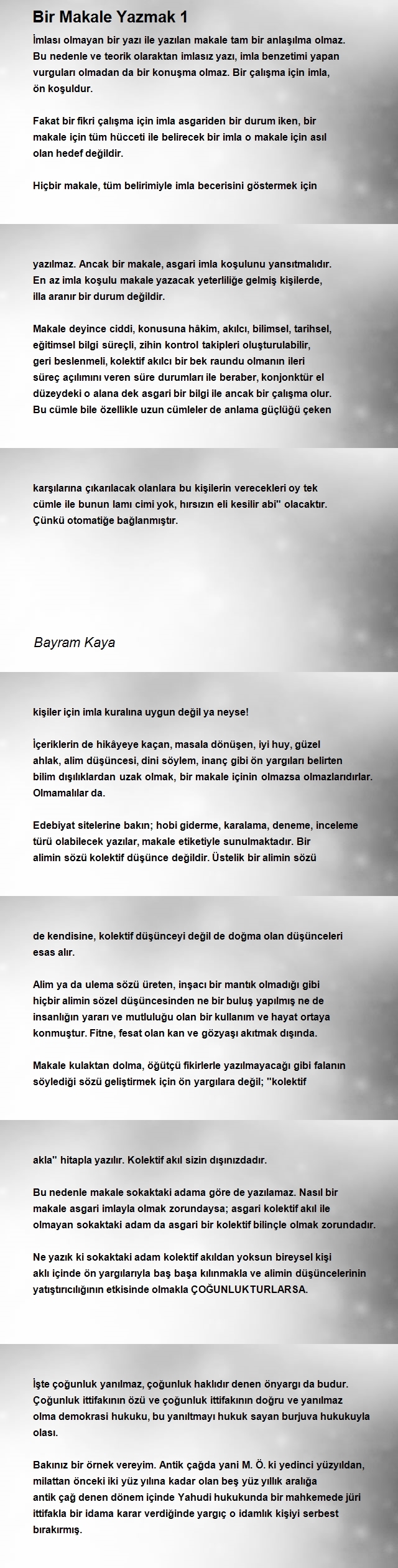 Bayram Kaya