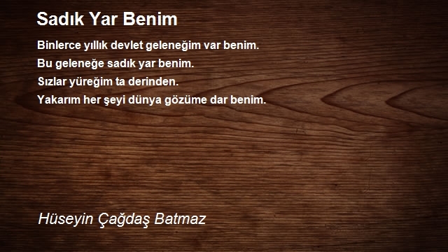 Hüseyin Çağdaş Batmaz