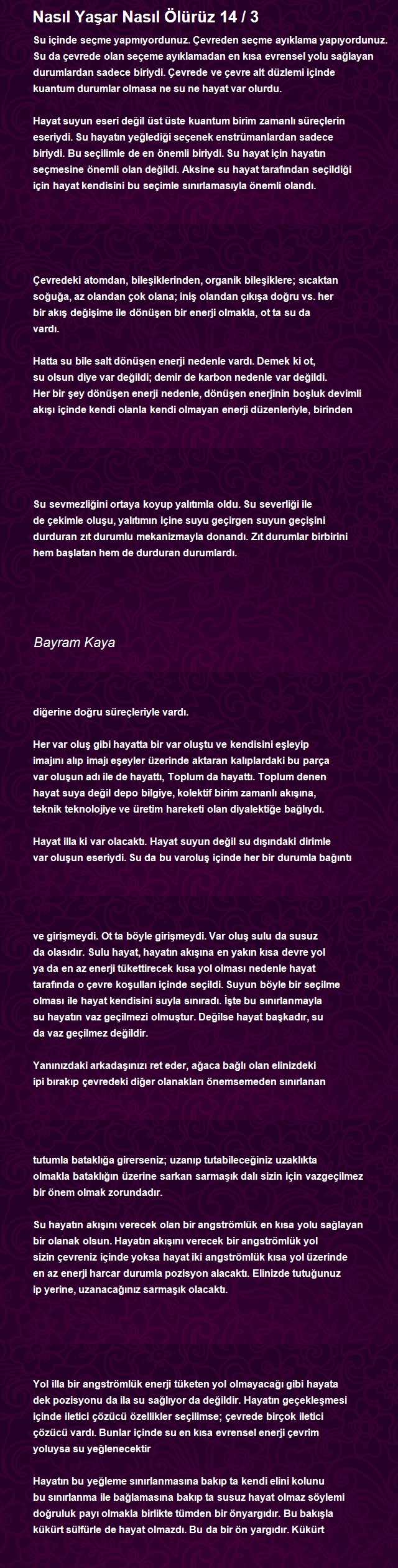 Bayram Kaya