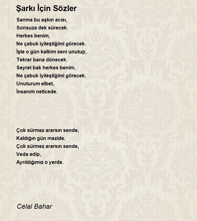 Celal Bahar