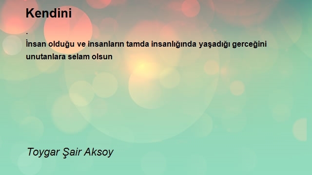 Toygar Şair Aksoy