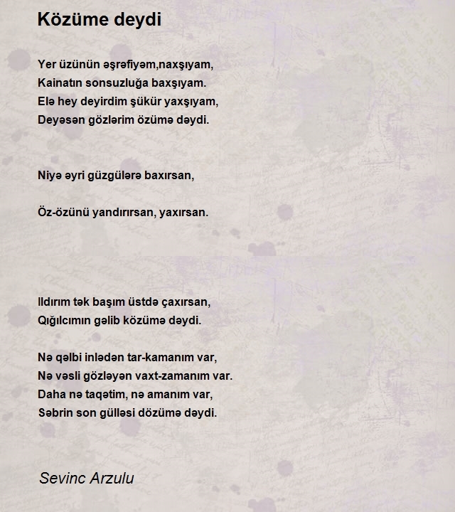 Sevinc Arzulu