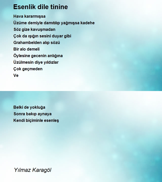 Yılmaz Karagöl