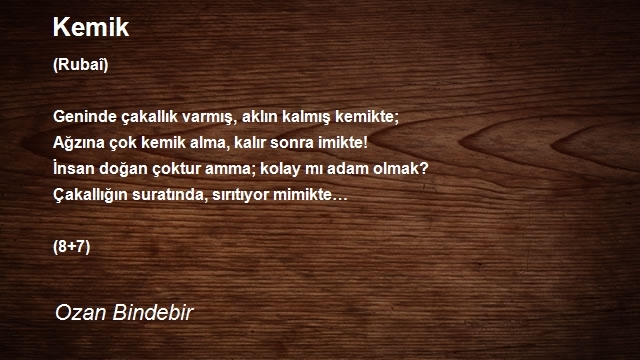 Ozan Bindebir