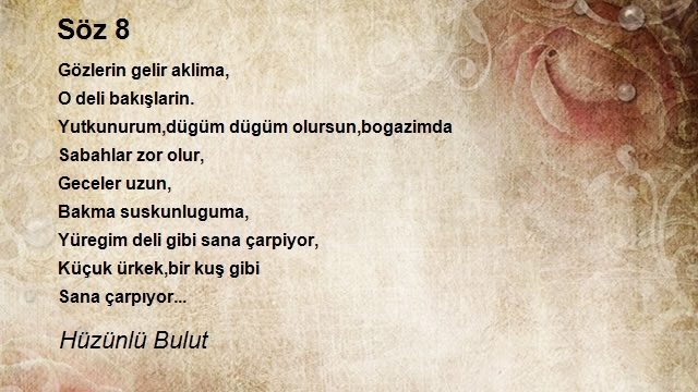 Hüzünlü Bulut