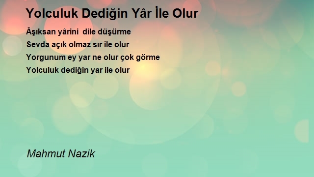 Mahmut Nazik