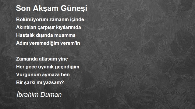 İbrahim Duman