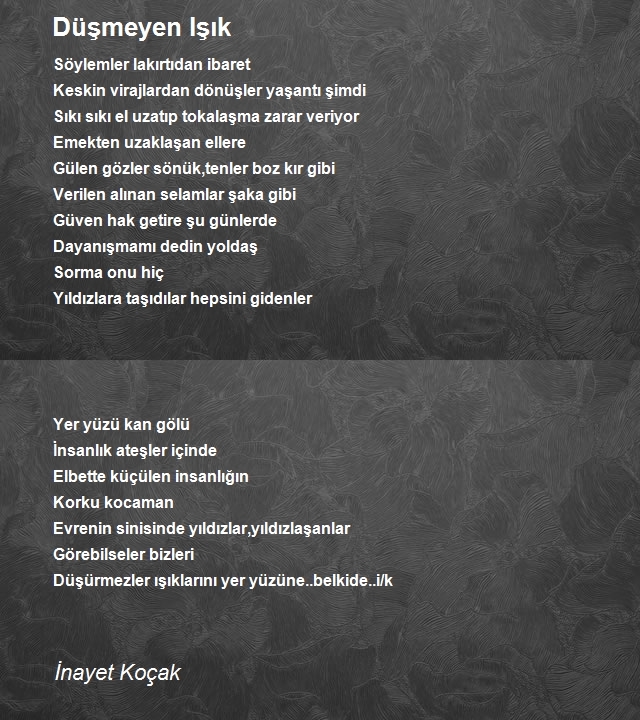 İnayet Koçak