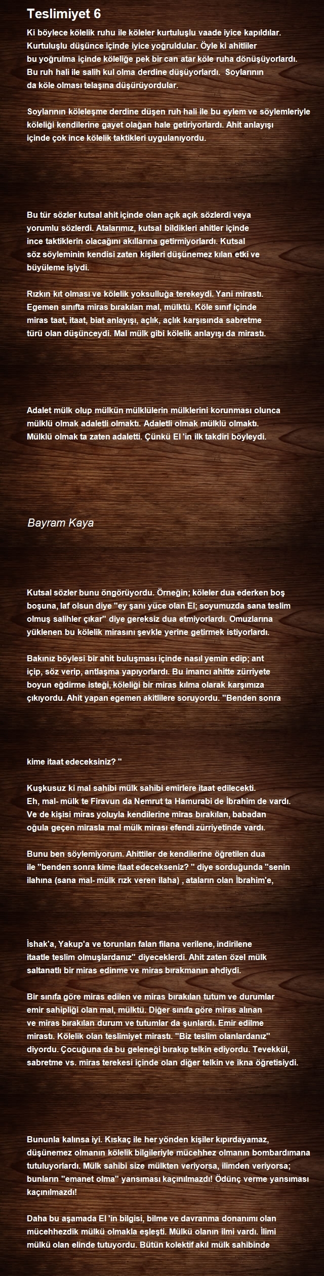 Bayram Kaya