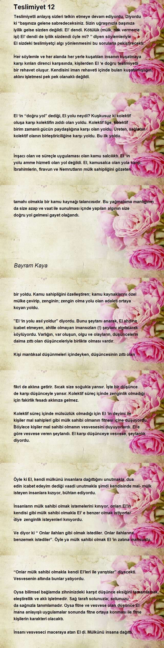 Bayram Kaya