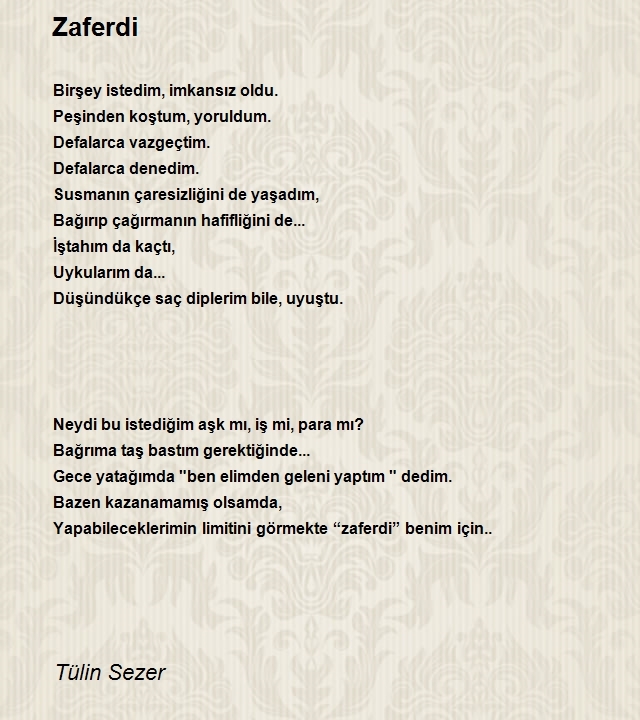 Tülin Sezer