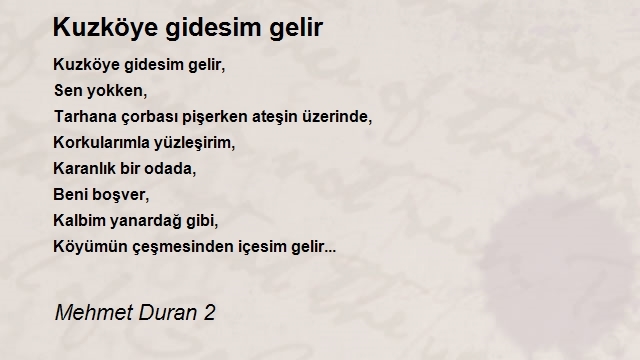 Mehmet Duran 2