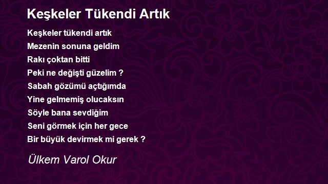 Ülkem Varol Okur