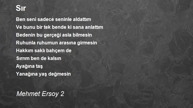 Mehmet Ersoy 2