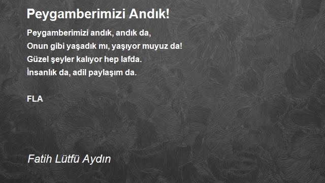 Fatih Lütfü Aydın