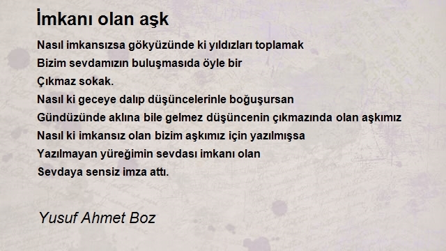 Yusuf Ahmet Boz