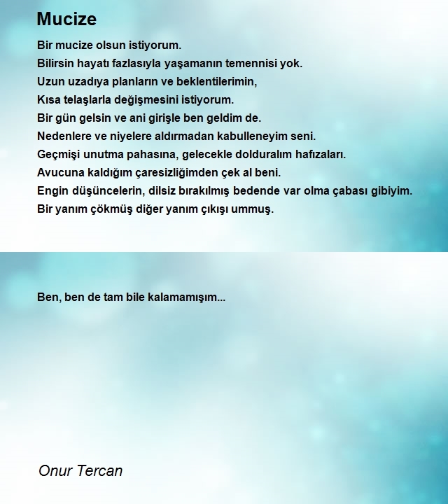 Onur Tercan