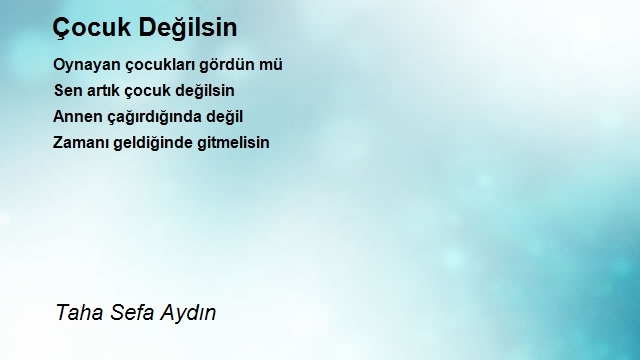 Taha Sefa Aydın