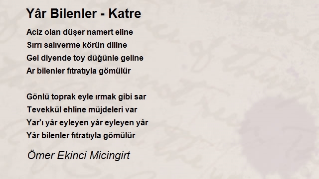 Ömer Ekinci Micingirt