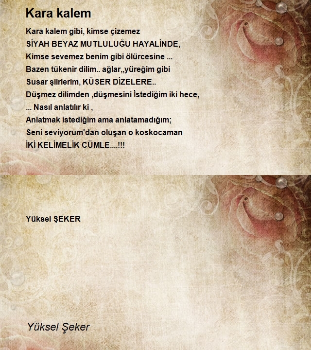 Yüksel Şeker