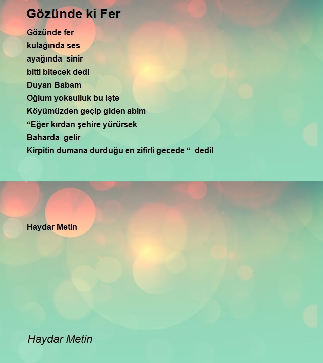 Haydar Metin