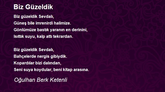 Oğulhan Berk Ketenli