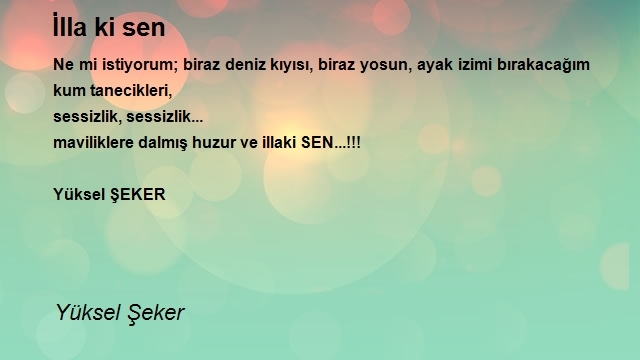 Yüksel Şeker