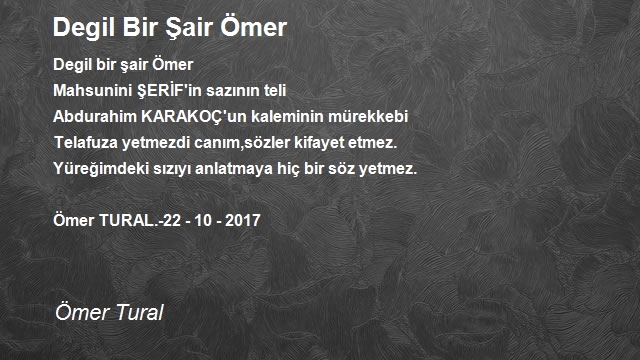 Ömer Tural