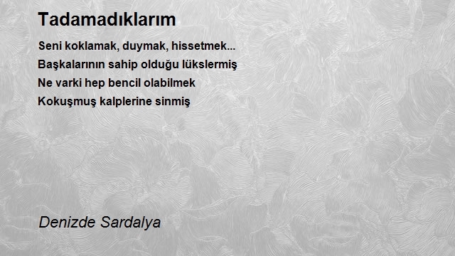 Denizde Sardalya