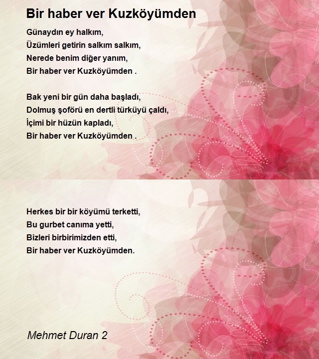 Mehmet Duran 2