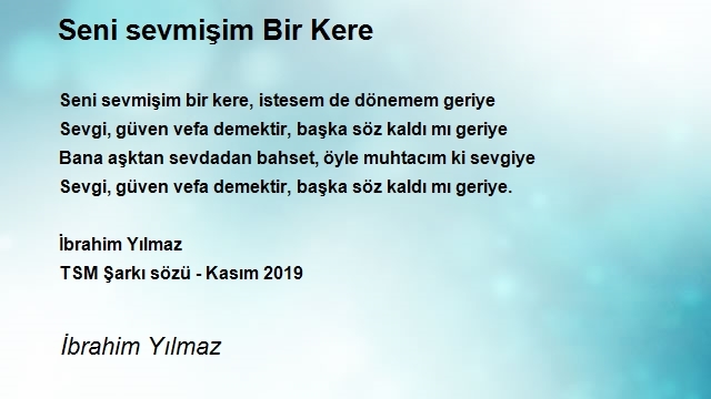 İbrahim Yılmaz