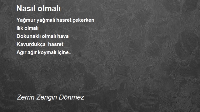 Zerrin Zengin Dönmez