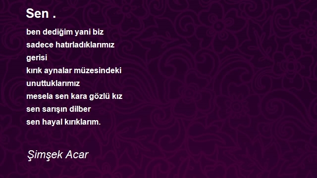 Şimşek Acar