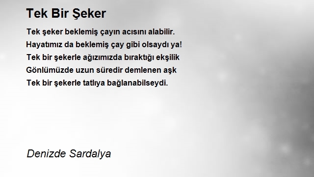 Denizde Sardalya