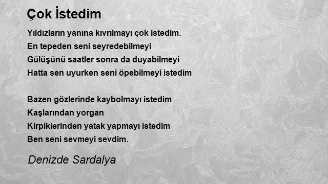 Denizde Sardalya