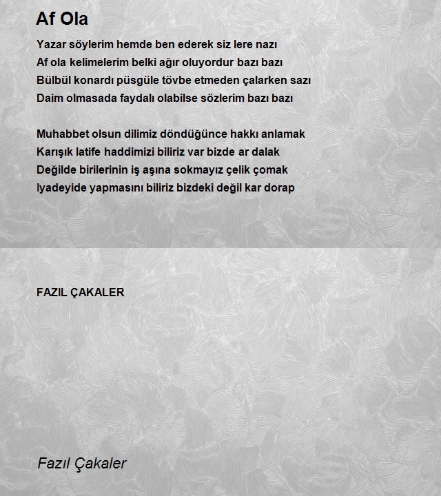 Fazıl Çakaler