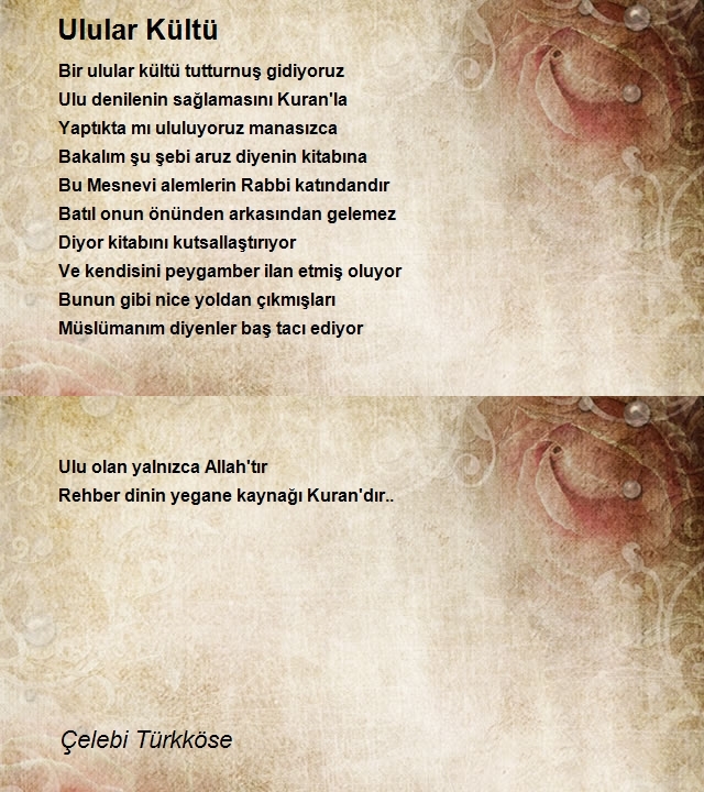 Çelebi Türkköse