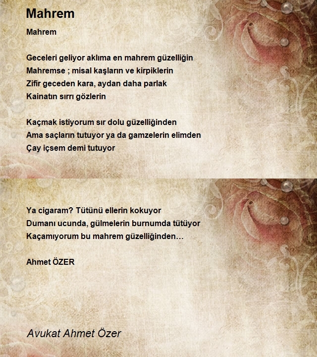 Avukat Ahmet Özer