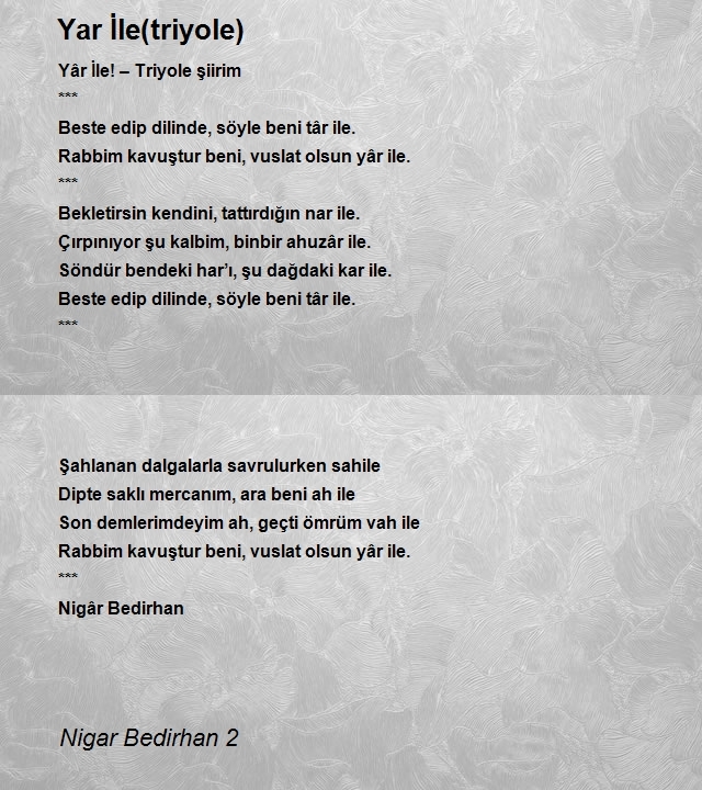 Nigar Bedirhan 2