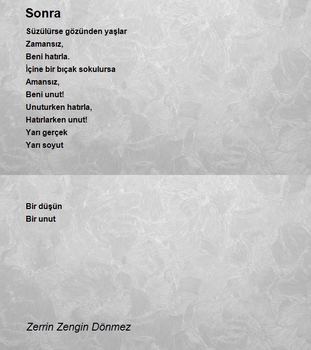 Zerrin Zengin Dönmez