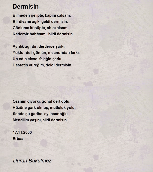 Duran Bükülmez