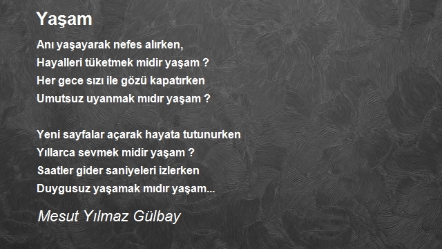 Mesut Yılmaz Gülbay