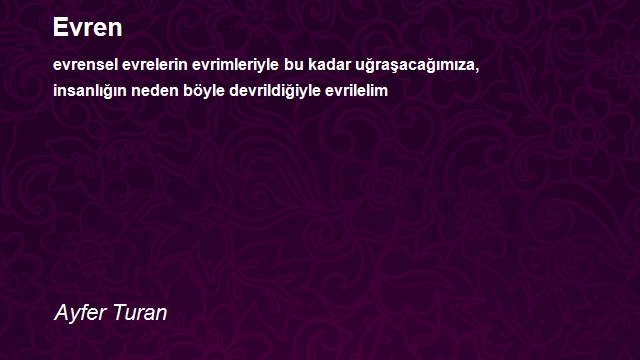 Ayfer Turan